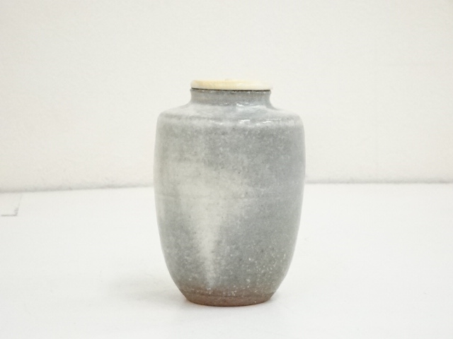道具 ] - 道具 清水茂生造 粉引茶入（保護箱）□z | ネットショップ圭